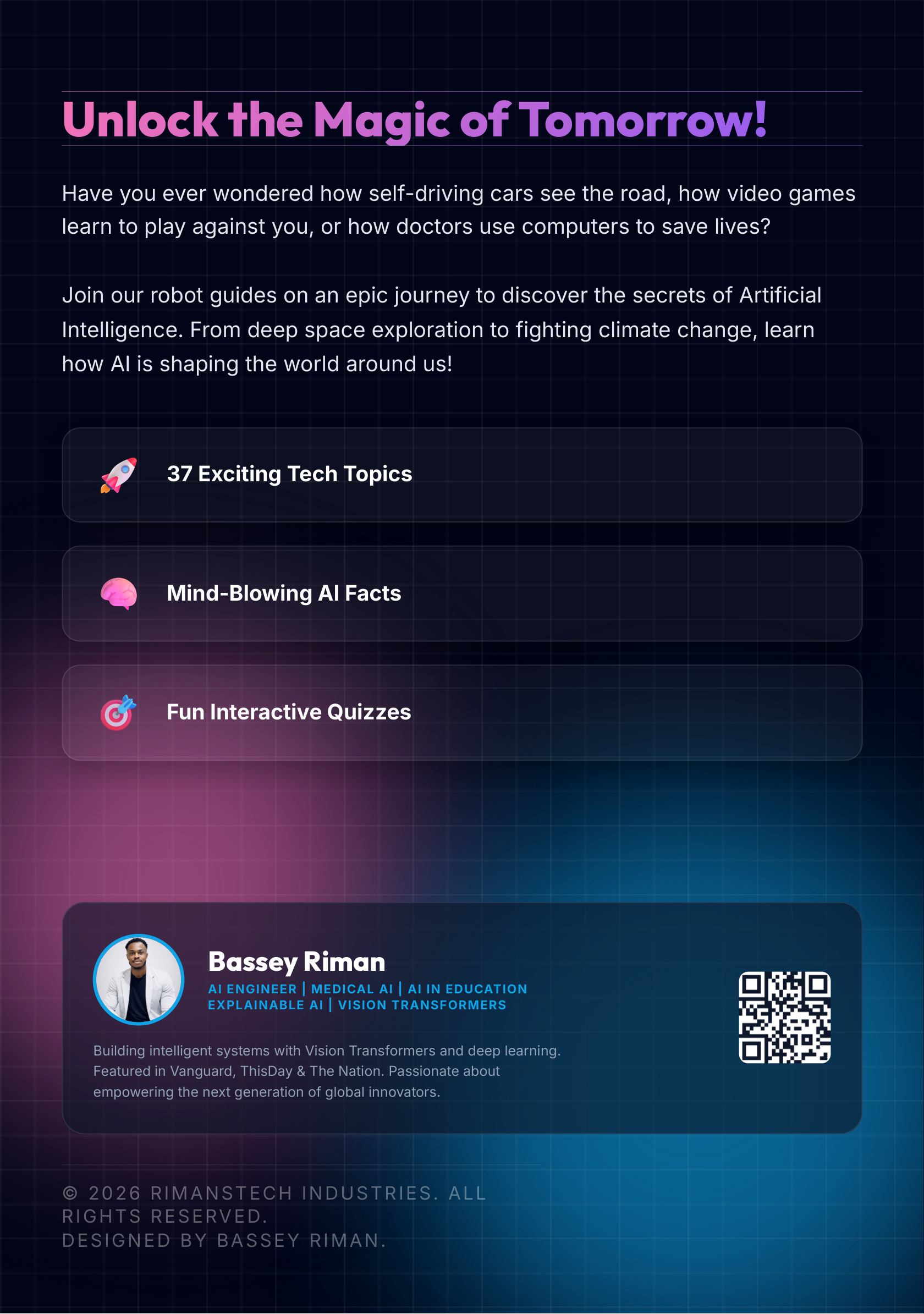 Young AI Explorers back cover